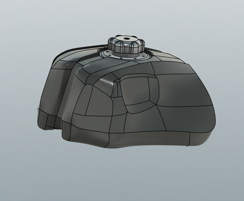 Racing Fuel Tank — Serbatoio Custom in Vetroresina